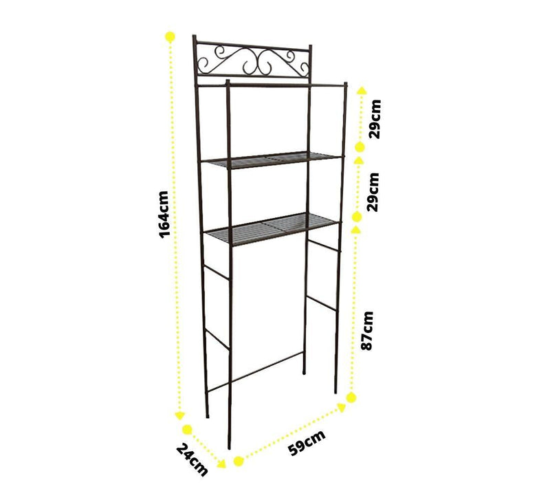 Organizador Repisa Gabinete Para Baños 3 Niveles