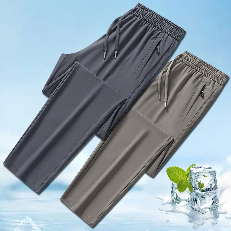 pantalones de seda para hombre VERSIÓN 2025